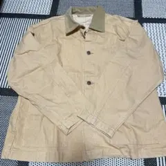 GU メンズ カバーオール ジャケット ベージュ Mのサムネイル
