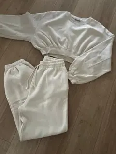 zara セットアップ