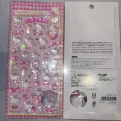 ハローキティ　ピンク　正規品　ボンボンドロップシール サンリオ　ボンドロ　シール