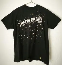 THE COLOR RUN NIGHT Tシャツ XL ブラック 星柄