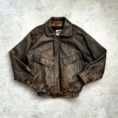 【超希少】80s ハーレーダビッドソン フライトレザージャケットG-1 A-2