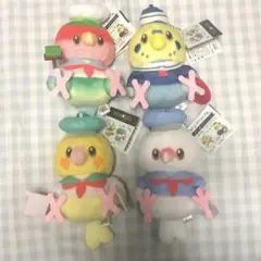 ゆとり屋　マリンバード　小鳥のぬいぐるみマスコット ４種セット