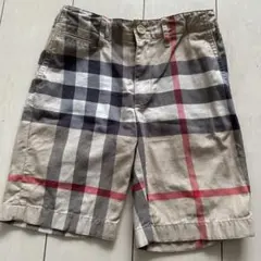 BURBERRY バーバリー ノバチェック140ハーフパンツ 10Y