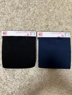 UNIQLOヒートテック　バレエネックＴ　レース　XL 2セット　新品未使用