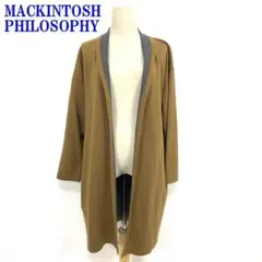 マッキントッシュフィロソフィー 長袖カーディガン キャメル 38 C2489のサムネイル