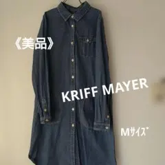 美品❀KRIFF MAYER М デニム ワンピース ヴィンテージ　アウトドアのサムネイル