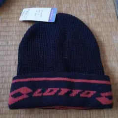 LOTTO ニット帽 ネイビー