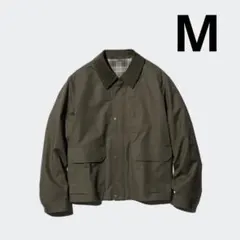 UNIQLO ユニクロ ユーティリティショートブルゾン オリーブ