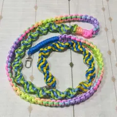 ハンドメイド スマホショルダーストラップ パラコード