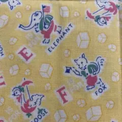 レア 希少‼️USAコットン　モダ30's 復刻版 可愛いアニマル柄