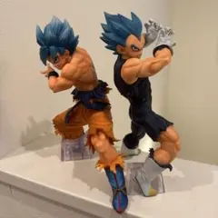 ドラゴンボール VSオムニバス A賞 超サイヤ人ゴッド 悟空 ベジータおまけ付き