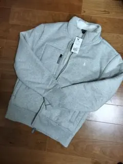 POLO フリースジャケット US S グレー