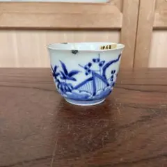 「獅子(しし)に牡丹(ぼたん) 半筒蕎麦猪口」古伊万里猪口(直径8.5cm)骨董 2025年最新】Yahoo!オークション -古 伊万里 蕎麦 猪口の中古品