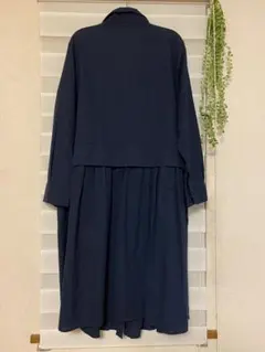最終値下げロングシャツワンピース　オシャレ