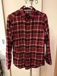 ユニクロ　お値下げ！！【美品】フランネルチェックシャツ　Sサイズ