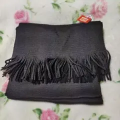 PEACE FIT ウォームラッセルマフラー ダークグレー　メンズ