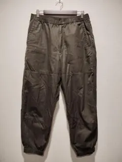 美品 UNIQLO U ワイドフィットジョガーパンツ M オリーブ