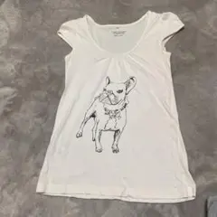 COMPTOIR DES COTONNIERS 犬イラストTシャツのサムネイル