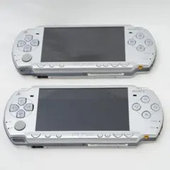 PSP-2000本体　シルバー　2台セット　ジャンク品