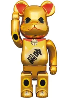 BE@RBRICK - 未開封　ベアブリック BE@RBRICK 招き猫 昇運 弍 金メッキ 100% MEDICOM TOY OFFICIAL BLOG（メディコム・トイ オフィシャル