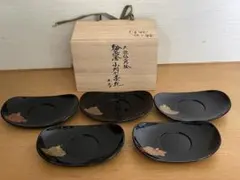 七代目　浅見五郎助作　霞三島　皿　木箱付き 新品】七代目 浅見五郎助作 霞三島 皿 木箱付き - メルカリ