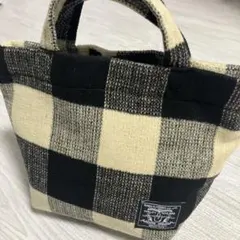 ROOTOTE トートバッグ チェック柄