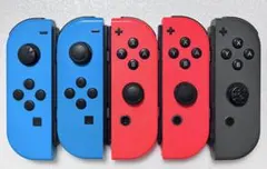 ジャンク品 Nintendo Switch ジョイコン 5個セット スイッチ ①