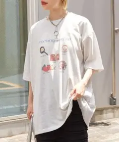 【新品】フードプリントTEE w closetのサムネイル