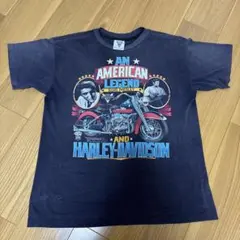 古着　Elvis Presley Harley-Davidson Tシャツ
