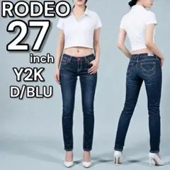 【超レアサイズ】 RODEO CROWNS 27デニム Y2K 美脚　日本製