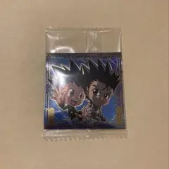 HUNTER×HUNTERシールウエハース8　SEC シークレット　ゴン ジン
