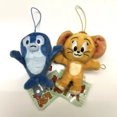 トムとジェリー 可愛い逃亡者マスコット さかな ジェリー 2種セット！！