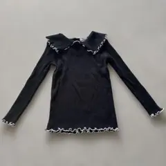 GLOBAL WORK ブラック長袖カットソー 120