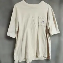KANGOL ポケット付きTシャツ ベージュのサムネイル