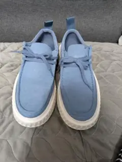 クラークス Clarks トーライトローデニムブルースニーカー