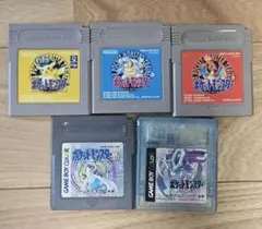 ポケットモンスター ゲームボーイ ソフト 5本セット
