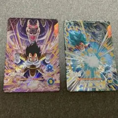 ドラゴンボールスーパーダイバーズ　孫悟空　ベジータ　gdr2枚セット