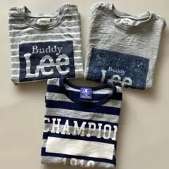 Buddy Lee Champion Tシャツ110センチ3着セット