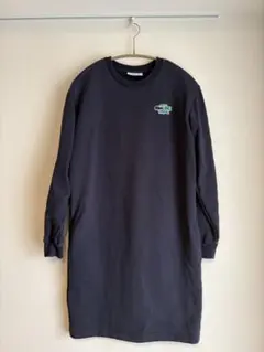 カス様　　美品LACOSTE 紺　スウェットワンピース　36