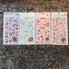 サンリオボンボンドロップシール 4枚セット まとめ買いで200割引き！