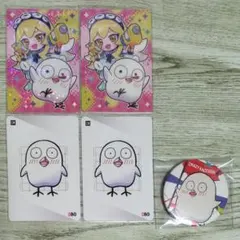 Crazyraccoon おぼ トレカ 缶バッジ セット