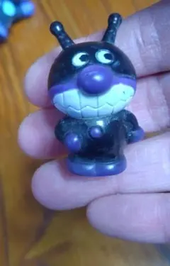 初期　アンパンマン　バイキンマンソフビ　昔顔　レア　指人形