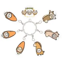 【大人気　ちいかわ　ハッピーバッグ2026 7連アクリルキーホルダー】