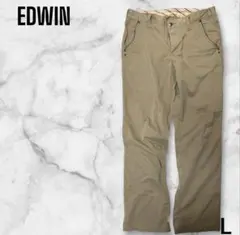【EDWIN】L メンズ ベージュパンツ エドウィンのサムネイル
