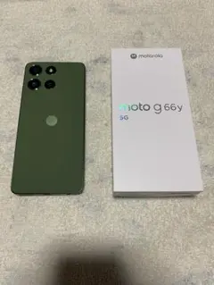 motorola moto g 66y 5G グリーン 本体