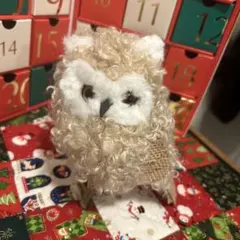 studio CLIP　クリスマスオーナメント　フクロウ