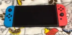 Nintendo Switch 青赤 本体 傷あり