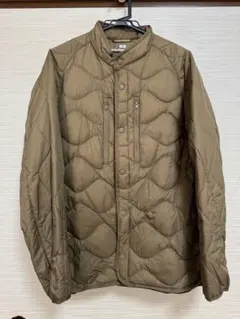 UNIQLO ハイブリッドダウンジャケット M ブラウン