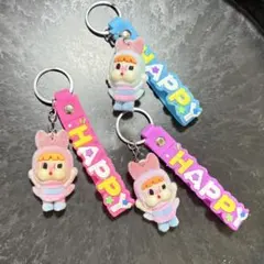 新品　クライベイビー　キーホルダー crybaby ラブブ　3個セット