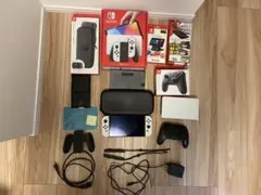 【極美品】Nintendo Switch 有機ELプロコン 純正ケース スタンド